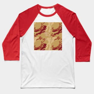 Camouflage 7 - Pattern Design Baseball T-Shirt